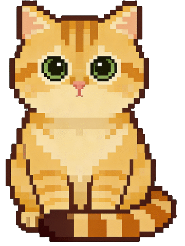pixel cat